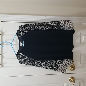 3/$12 Southern Grace black shirt sz M